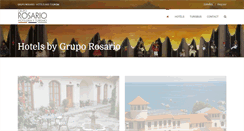 Desktop Screenshot of hotelrosario.com