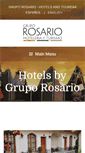 Mobile Screenshot of hotelrosario.com